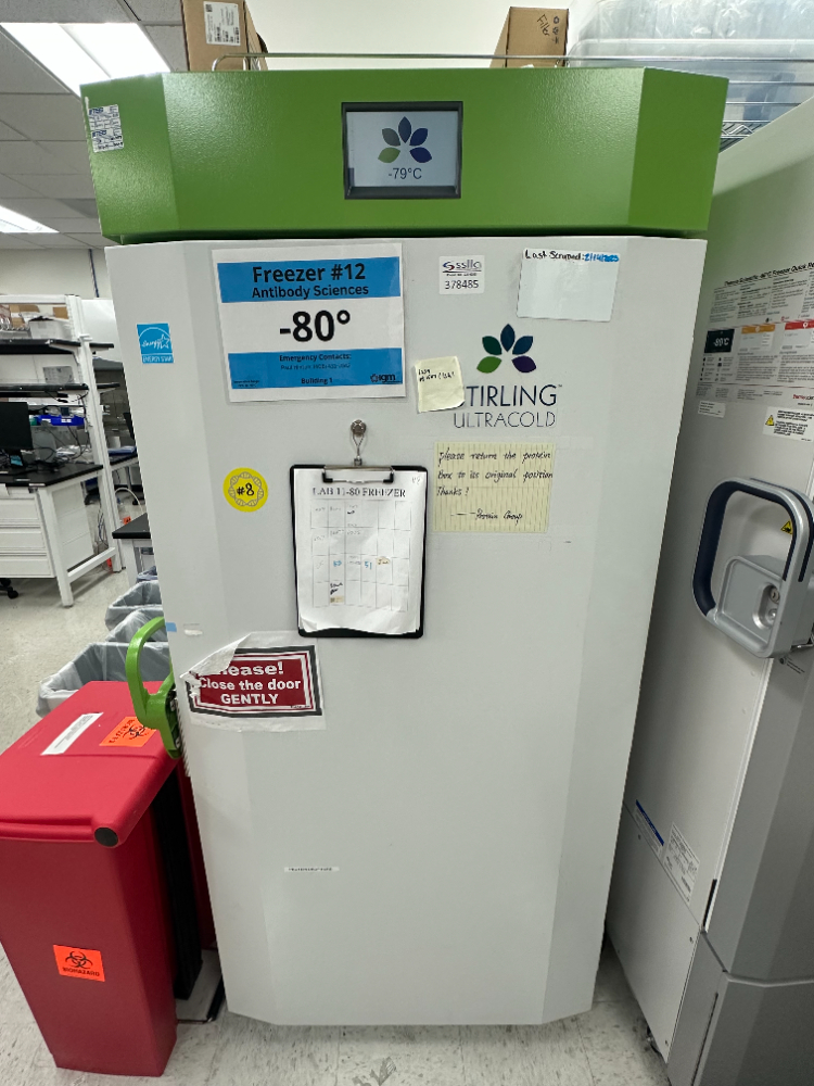 Image of Stirling Ultracold -80C Ultra Low Temp Freezer